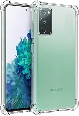 Une coque de protection transparente et flexible pour samsung galaxy s20 fe 5g