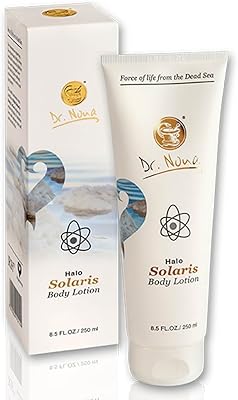 Lait pour le corps dr. nona solaris, crème hydratante de la mer morte