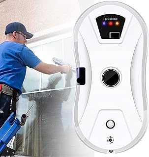 Robot intelligent automatique pour le nettoyage des vitres avec pulvérisateur d'eau à ultrasons