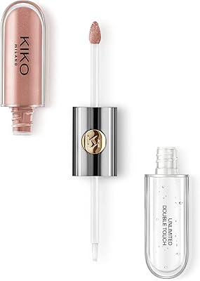 Kiko milano unlimited double touch rouge à lèvres 102 beige rosé satiné, 3