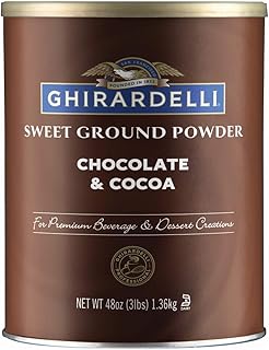 Chocolat moulu sucré et bonbons à pâtisserie aromatisés au cacao ghiradelli (1,36 kg)