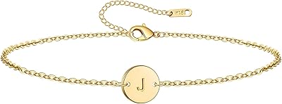 Bracelet à breloques en acier inoxydable plaqué or 18 carats pour femme