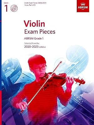 Pièces d'examen de violon 2020-2023, abrsm grade 1, partition, partie et cd : sélectionnées dans le programme 2020-2023. Votre centre commercial virtuel au Sénégal : Diaytar