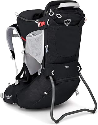 Sac de transport unisexe osprey poco pour enfants - couleur étoilée noire o/s
