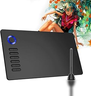 Tablette de dessin numérique veic a15 pro 10 x 6 pouces avec 12