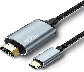 Câble usb c vers hdmi 10 pieds [4k haute vitesse] type pour bureau