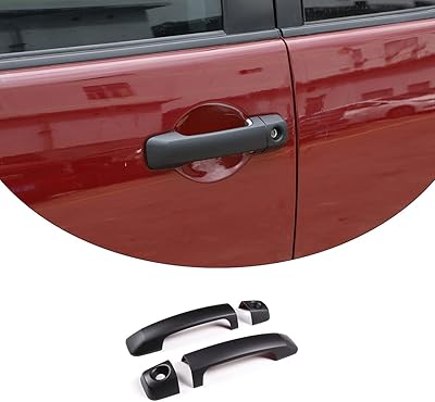 Couvre-poignée de porte extérieure pour toyota @ fj cruiser 2007-2021, couvercle de cadre
