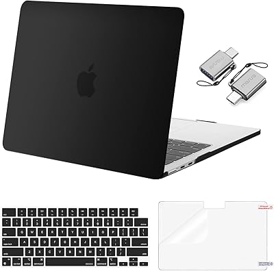 Coque mosiso compatible avec macbook air 13,6 pouces version 2022 2023 a2681 m2
