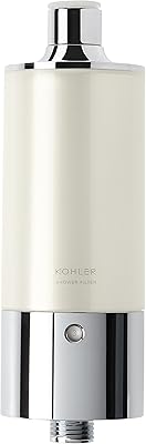 Système de filtration d'eau de douche kohler equifer 30646-cp, réduit le chlore