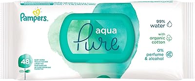 Lingettes à l'eau pampers peau sensible 48 pièces