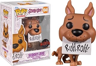 Funko pop animation : figurine scooby-doo scooby « ruh-ruh » (exclusif) - 61955