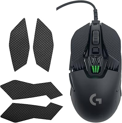 Ruban adhésif antidérapant, autocollants pour souris de jeu logitech g903, poignées latérales