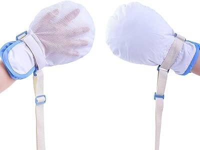 2 pièces, gants de retenue pour personnes âgées-produits contre la maladie d'alzheimer, gants
