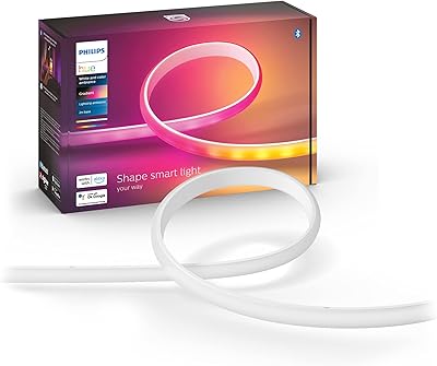 Bande d'éclairage philips hue graduée de 2 mètres pour synchroniser avec les divertissements