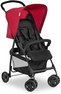Poussette de sport légère hawk, compacte et pliable, entièrement inclinable, à plat dès