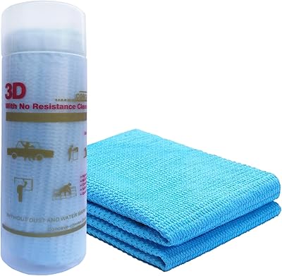 Serviette de séchage synthétique 3d pro chamois, absorbant l'eau, séchage rapide, tissu lavable
