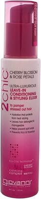 Après-shampooing et lotion coiffante sans rinçage giovanni 2 chic, 118 ml