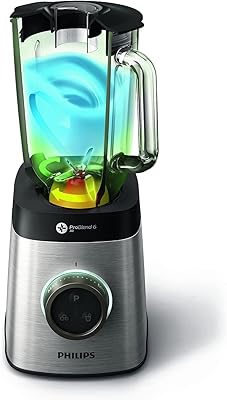 Mélangeur haute vitesse philips avance collection, 1 400 w, technologie problend 6 3d