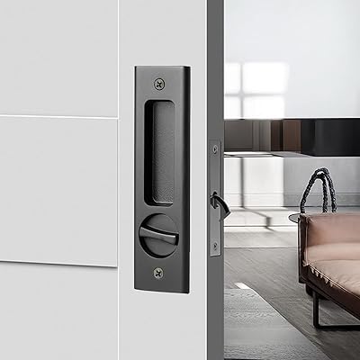 Serrure de porte de poche hacker de 6,3 pouces avec clé, serrure