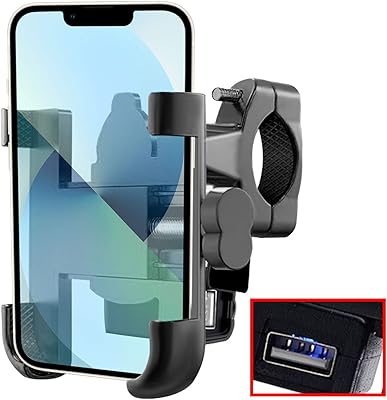 Support de montage pour moto cnc en métal jawa-grip avec chargeur