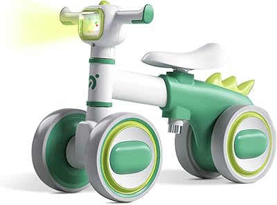 Vélo d'équilibre pour bébé occuwzz premier vélo léger pour enfants trotteur tricycle d'intérieur