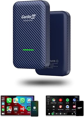 Carlin net 4.0 adaptateur sans fil 2 en 1, adaptateur carplay sans fil