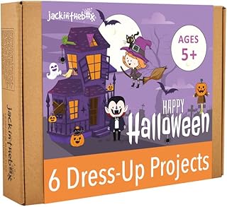 Jackinthebox artisanat d'halloween pour les enfants | contient 6 gros projets