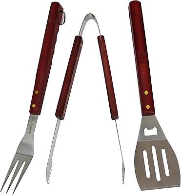 Ensemble d'outils de barbecue blackstone, accessoires de barbecue, accessoires de barbecue en bois
