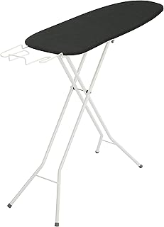 Table à repasser feelings avec support pour fer à vapeur, 4 pieds pliables
