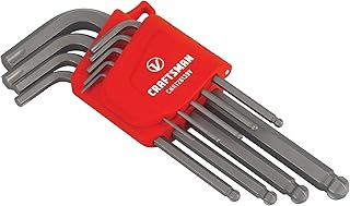Jeu de clés hexagonales craftsman série v mm 9 pièces (cmht26139v)