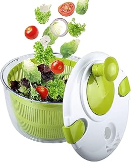 Grande essoreuse à salade de 5 litres pour fruits et légumes, séchage