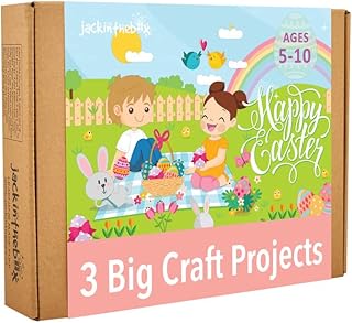 Jouet artisanal de pâques jack in the box pour enfants