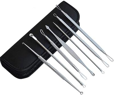 Kit d'outils pour éliminer les points noirs et blancs, extracteur de boutons incurvés
