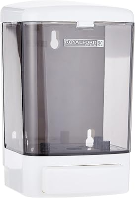 Distributeur de savon liquide royalford rf9944 - distributeur de savon mural portable