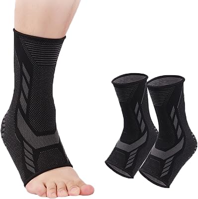 Chaussettes de compression de cheville pour fasciite plantaire pour femmes et hommes, chaussettes de soutien pour tendinite de cheville et d'achille pour la stabilisation de la fasciite plantaire et chaussettes de compression (paire/noir/m). Diaytar : Acheter moins cher n'a jamais été aussi facile