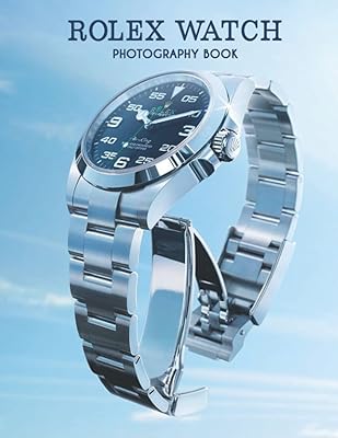 Livre de photographie de montres rolex : photos haute résolution de marques