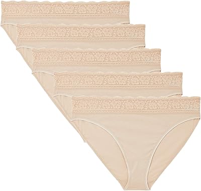 Marks & spencer lot de 5 pantalons en coton et dentelle ultra doux
