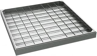 Couvercle de trou d'homme en aluminium de type creux emc 40 x 40