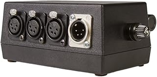 Module de distribution d'alimentation ikan kpdm-100qr à 4 sorties avec montage sur rail