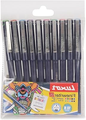 Lugger finerite 05 | couleurs assorties 0f paquet de 10 parfait pour l'école