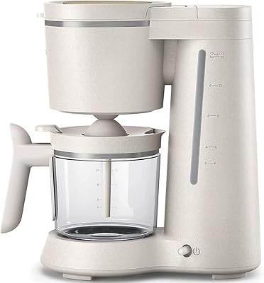 Cafetière philips eco conscious edition 5000, 100 % bioplastique, grande capacité 1,2 l/10