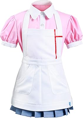 Ensemble de costumes de cosplay lexenia super danganronpa 2 mikan tsumiki pour enfants