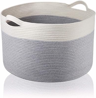 Panier à linge en corde de coton tissé palimpseste taille xxxlarge