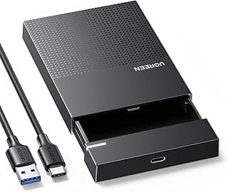 Ugreen usb c vers sata boîtier de disque dur adaptateur de couvercle ssd