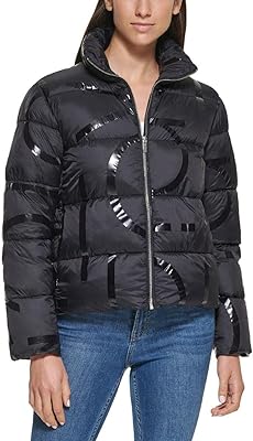 Veste matelassée légère pour femme noir l noir large l