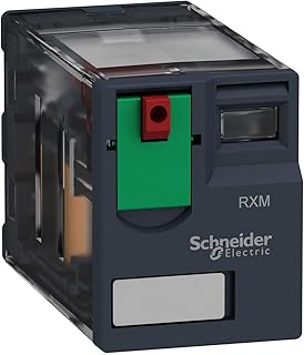 Relais zelio mini in 14 broches 6a schneider electric, tension de bobine 220