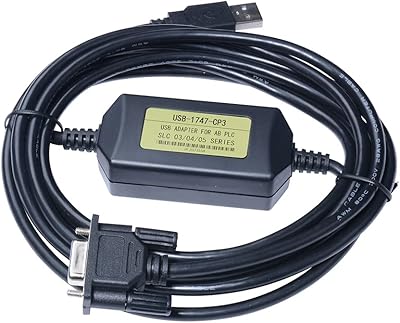 Câble de programmation plc washinglee pour allen bradley slc 5/03 5/04 5/05 slc500