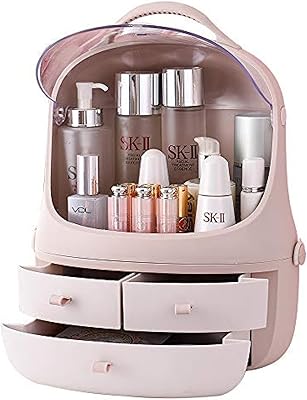 Un organiseur de maquillage et de cosmétiques de haute qualité avec tiroirs