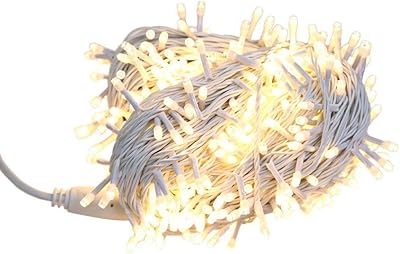 Lumière décorative led en cristal (50 mètres) - lumière blanche chaude, 481