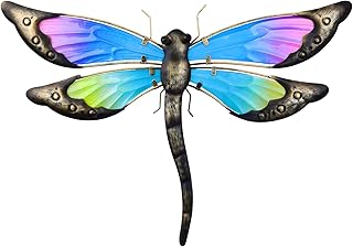 Décor mural libellule en métal mam top, taille 18 pouces, sculpture murale en verre à suspendre pour intérieur et extérieur, maison, salon, bureau, terrasse, jardin – Photo produit Dakar Sénégal – Livraison rapide Décor mural libellule en métal mam top, taille 18 pouces, sculpture murale en verre à suspendre pour intérieur et extérieur, maison, salon, bureau, terrasse, jardin. Diaytar Sénégal : Le choix, la qualité, l'économie réunis